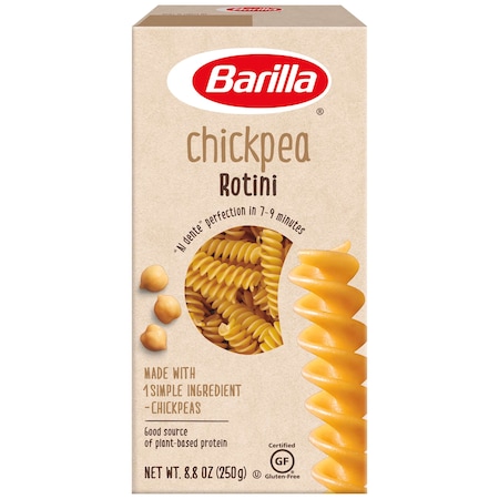 Barilla Chickpea Gluten Free Vegetarian Non-GMO Rotini Pasta 8.8 oz., PK10 1000016089